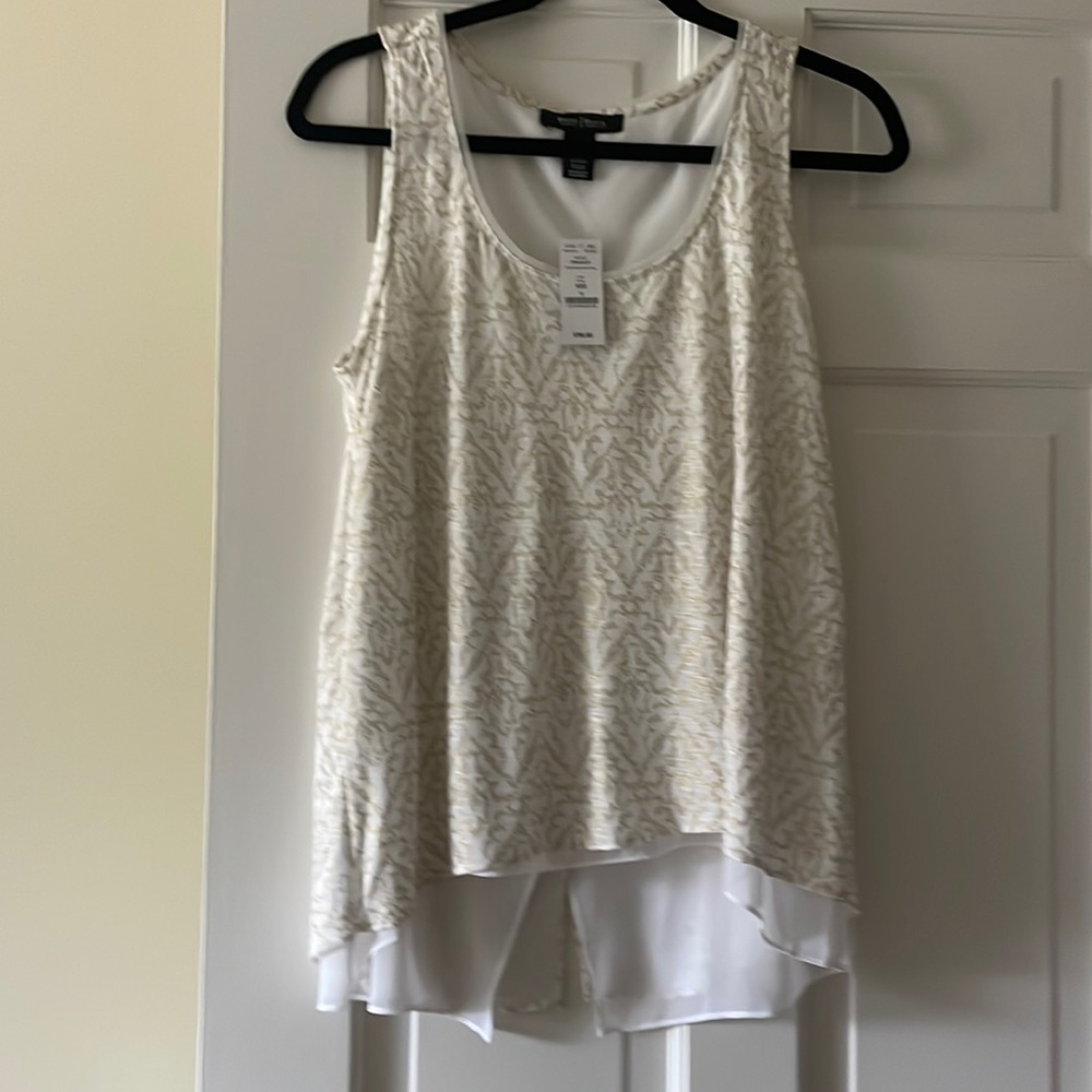 NWT WHBM double layer foil tank size s